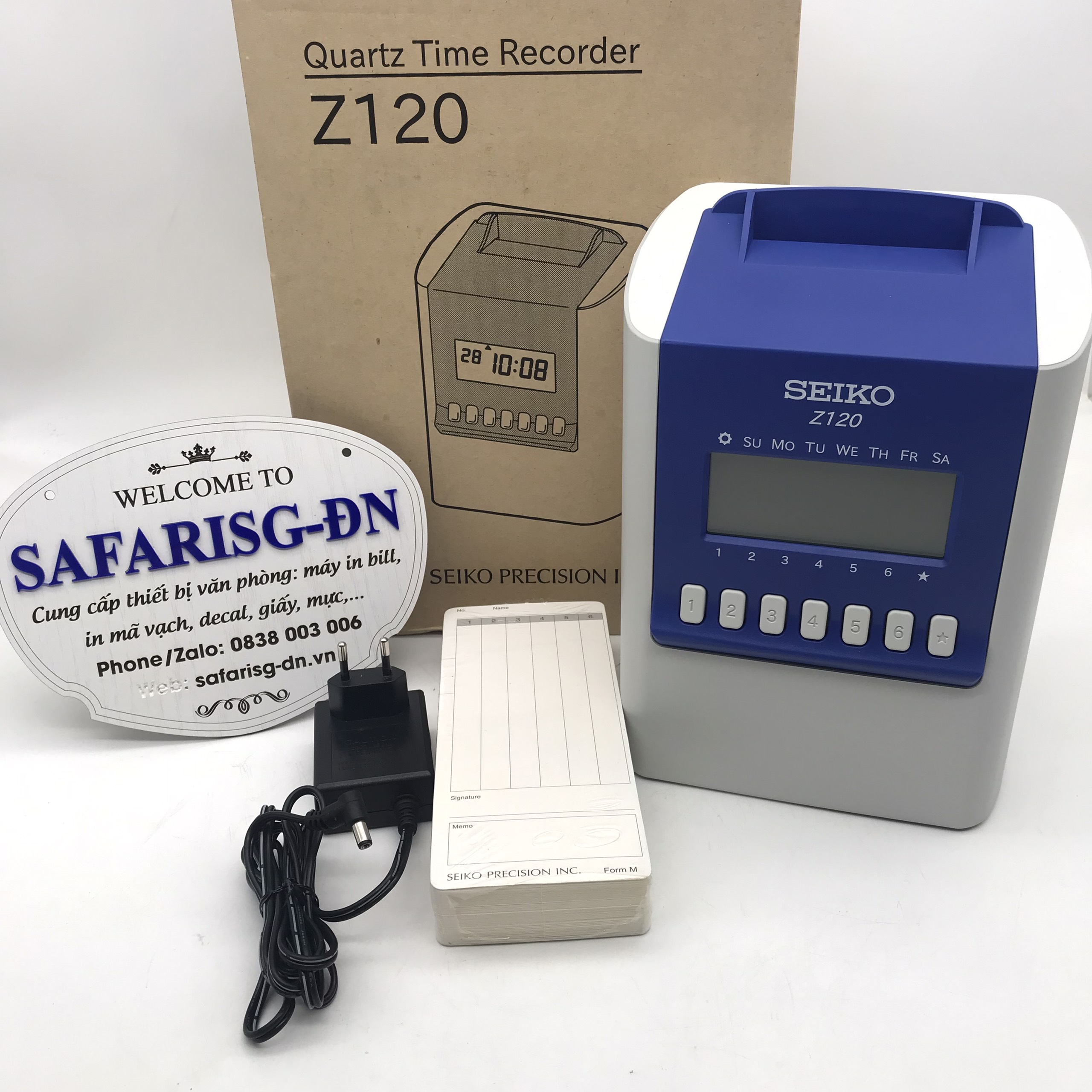 Máy Chấm Công Seiko Z120 - Hàng Chính Hãng