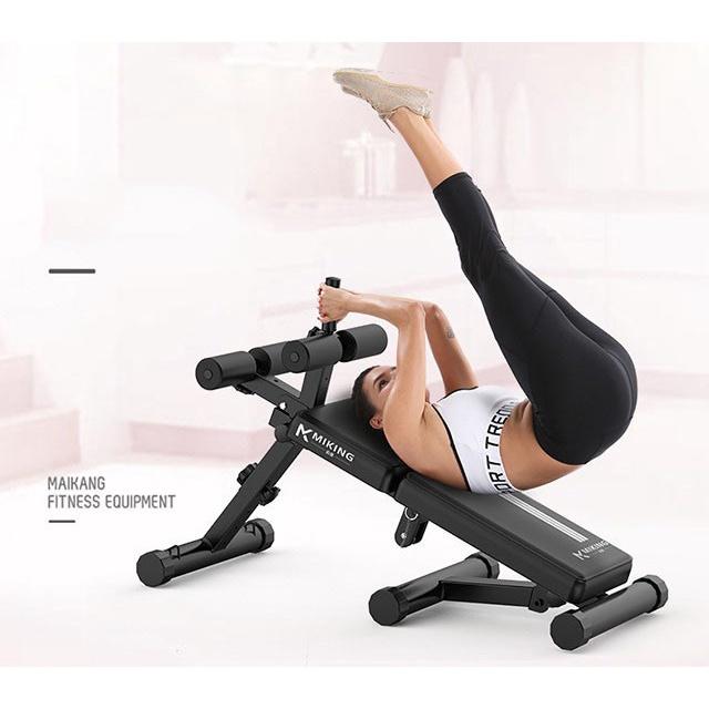Ghế tập gym gấp gọn - ghế tập bụng đa năng tại nhà - dụng cụ thể hình