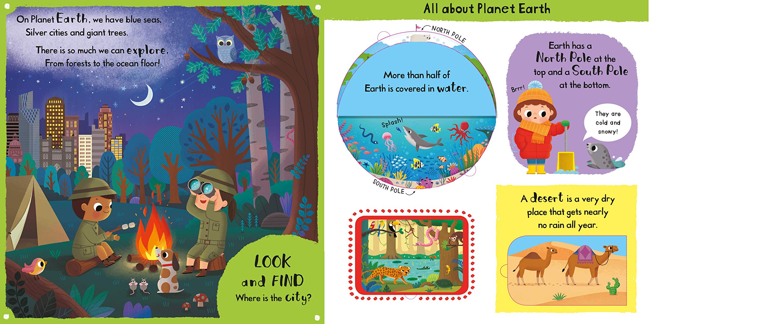 First Flaps And Facts: Planet Earth