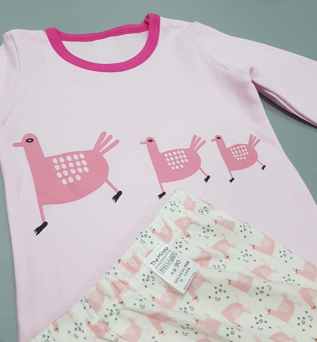 Bộ quần áo bé gái xuất Hàn