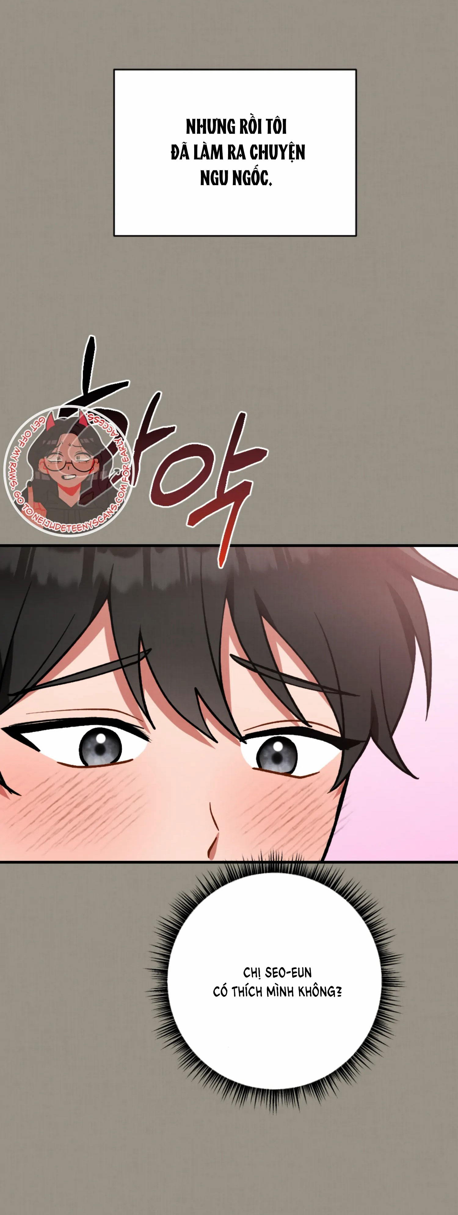 [18+] bạn của em trai không thể to như vậy! chapter 4.2 17