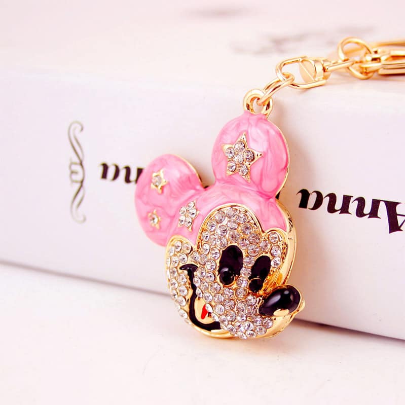Combo 02 móc khóa hongkong chuột micky