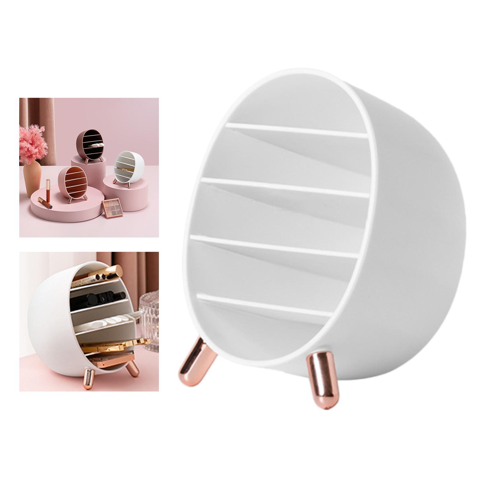 Cosmetic Makeup Accessories Organiser Makeup Jewelry Display Box White