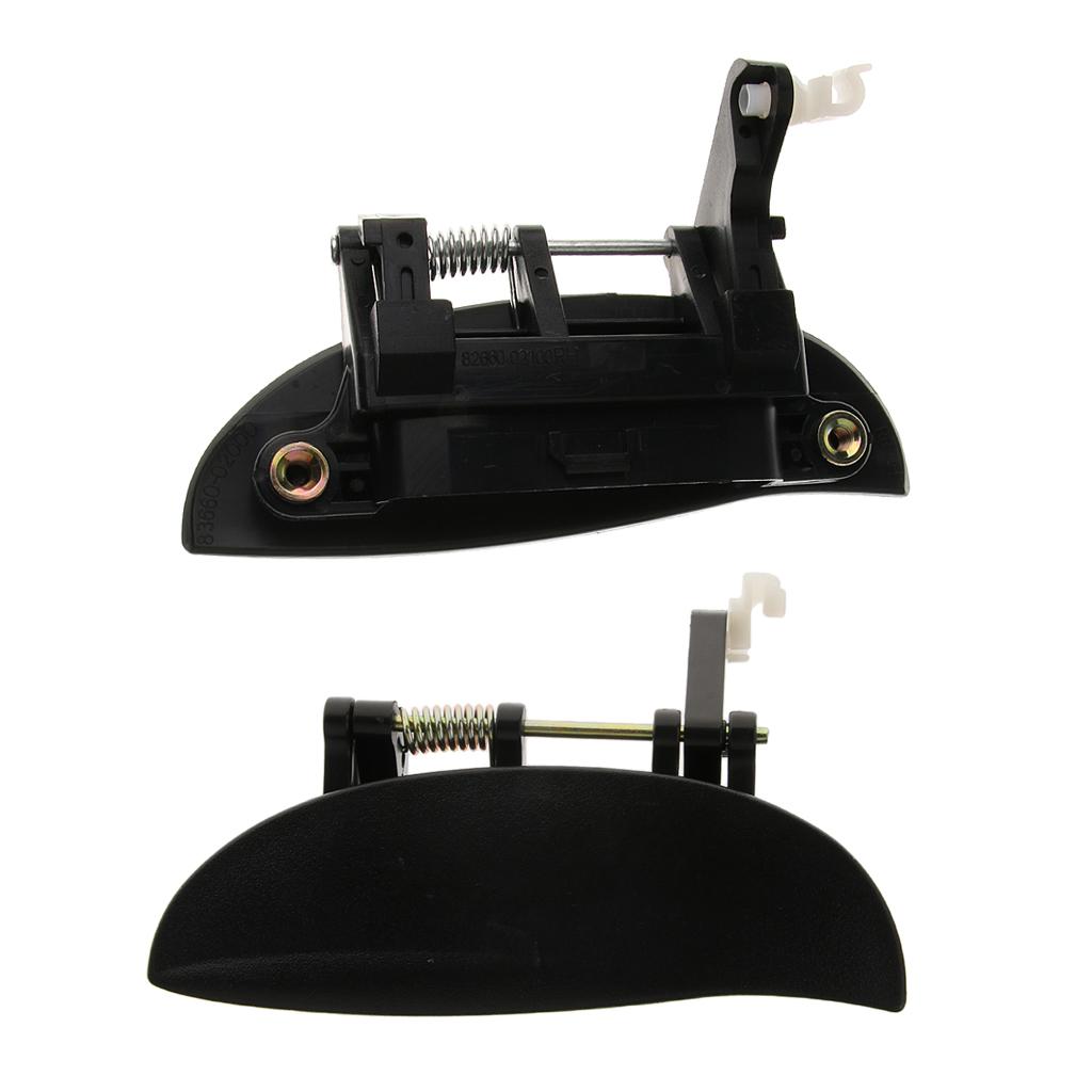 2x Rear Left+Right Side Interior Door Handles For Hyundai Amica Atos 97-05