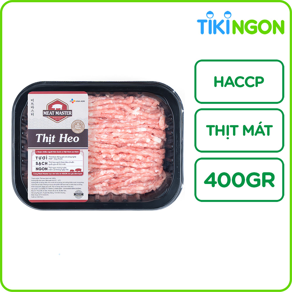 Thịt Xay Heo Meat Master 400gr
