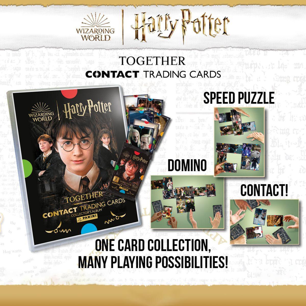Bộ Thẻ Hình Harry Potter Contact 2 - Panini (8 Card Ngẫu Nhiên/Túi) (Mẫu Sản Phẩm Bên Trong Là Ngẫu Nhiên)