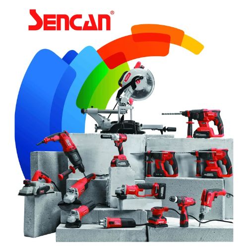Máy mài góc tay dài công tắc bóp 100mm Sencan 541002