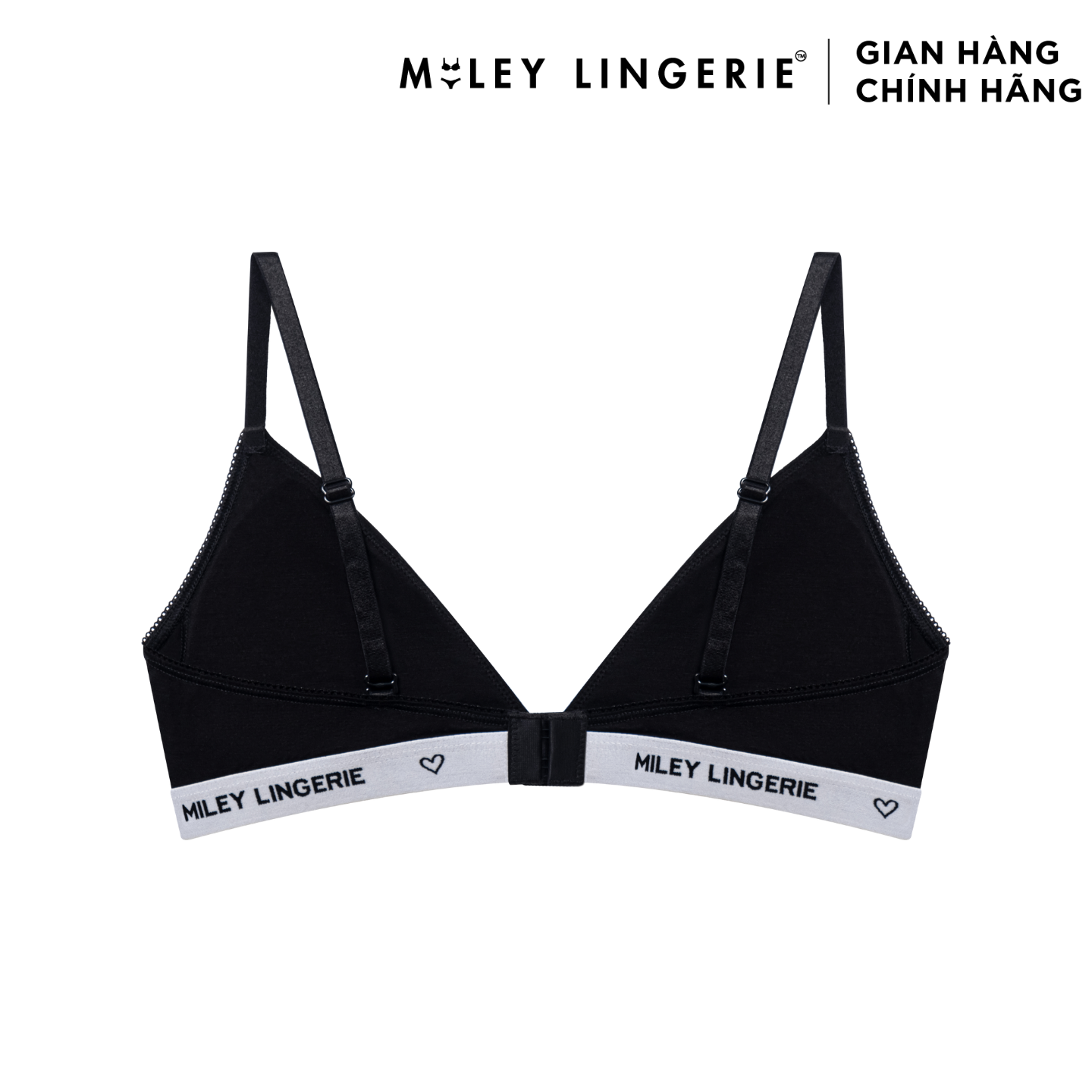 Bộ Đồ Lót Mút Mỏng Và Quần Boxer Nữ Vải Sợi Bamboo Từ Thiên Nhiên Viền Lưng Logo BeingMe Miley Lingerie