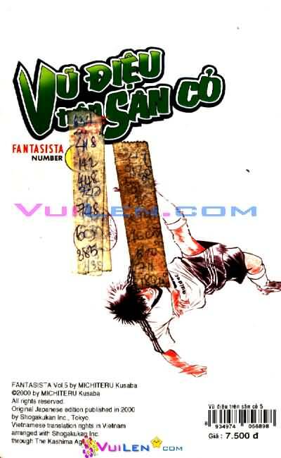 vũ điệu trên sân cỏ - fantasista chapter 5 186