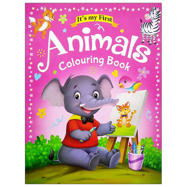 It’s My First Animals Colouring Book