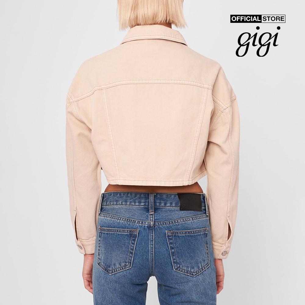 GIGI - Áo khoác denim nữ phom croptop thời trang G1603J211611