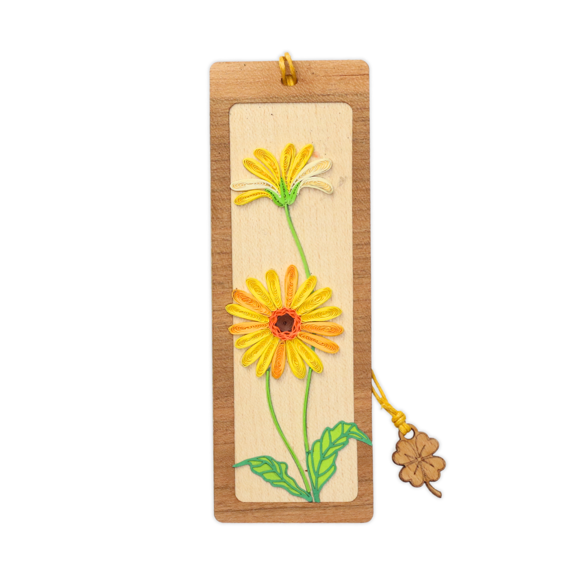 Bookmark Nghệ Thuật Giấy Xoắn - Hoa Đồng Tiền - Little Sunshine -  Flower - Việt Net