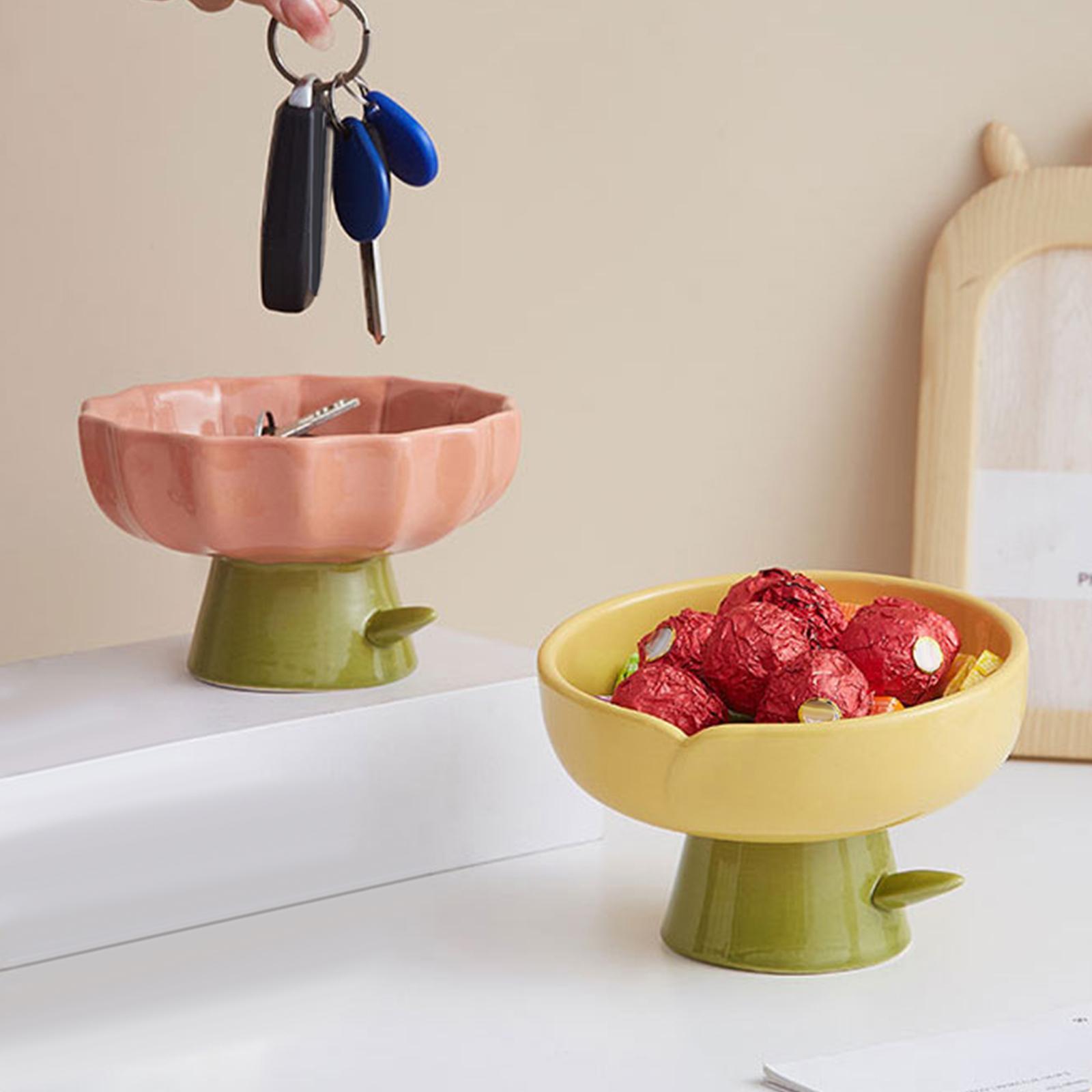 Fruit Storage Rack Key Organizer Vegetable Tray Plate Holder for Kitchen Table Party