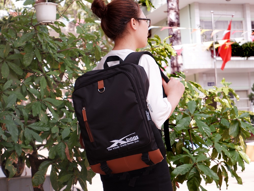Balo laptop thời trang Xbags Xb 3101 đi học đi làm đi chơi balo cho nam và nữ chống nước tốt