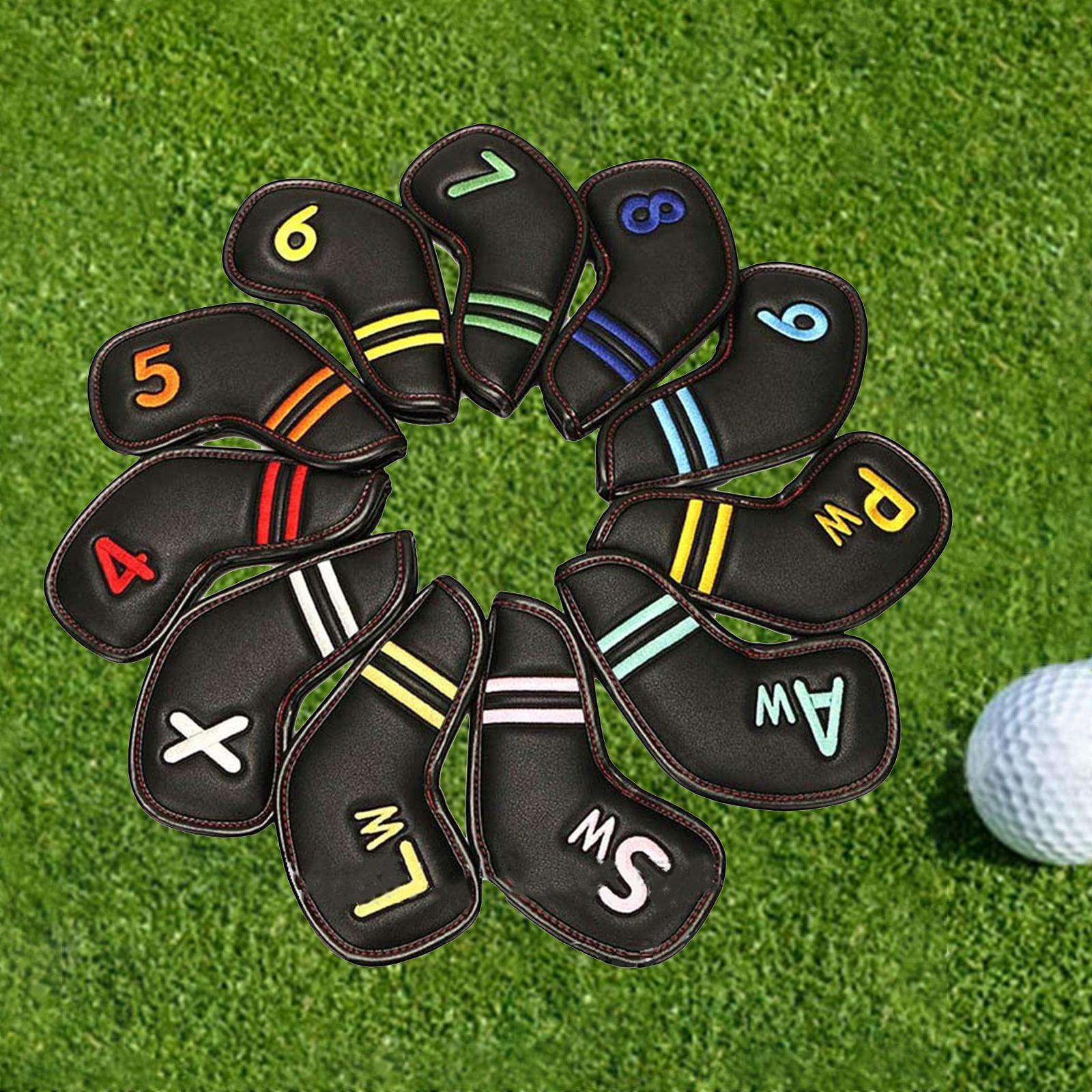 Durable Golf Iron Headcover Head Cover Wedges Club Protection Case