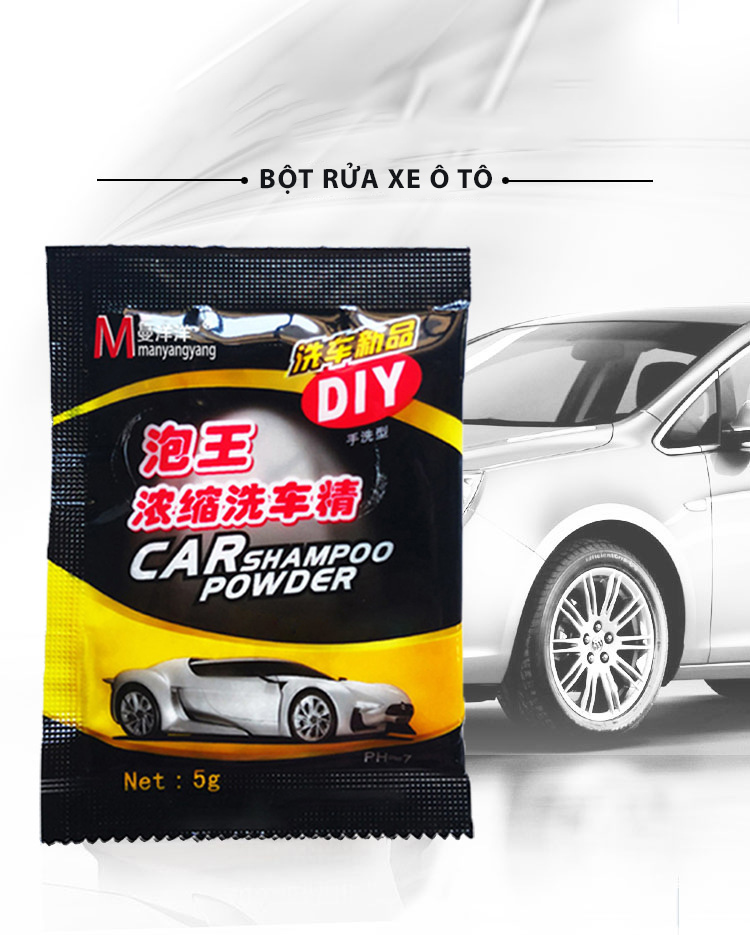 Bột rửa xe