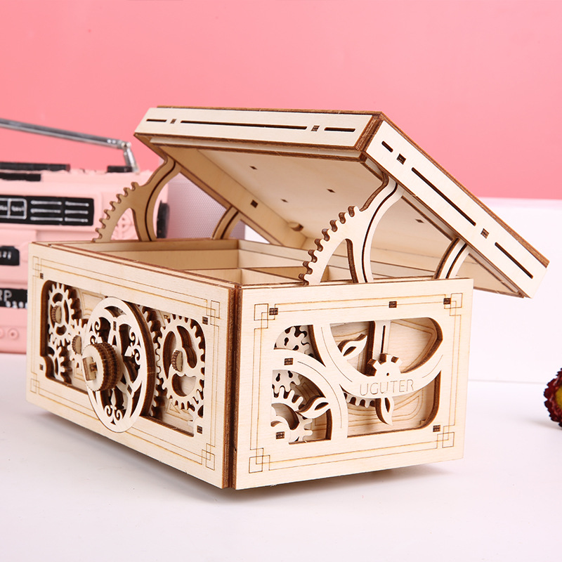 Mô hình Cơ động học Hộp Nhạc đựng Kho báu - Music Treasure Box