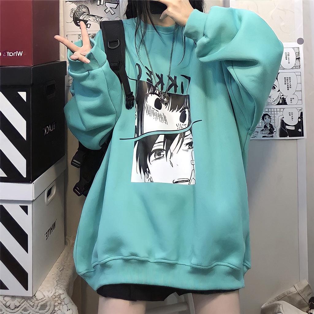 Áo Hoodie Nỉ Unisex Nam Nữ In Hình Anime TIKKEO