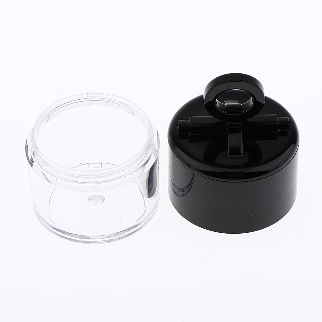 10G Empty Makeup Loose Powder Blush Case Refillable Cosmetic Container Jar with Puff and Sifter