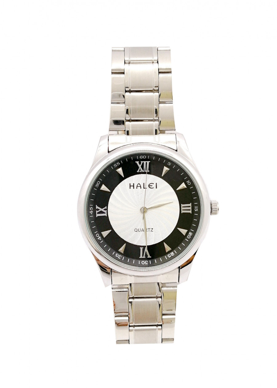 Đồng Hồ Nam Halei HLL489 Dây trắng