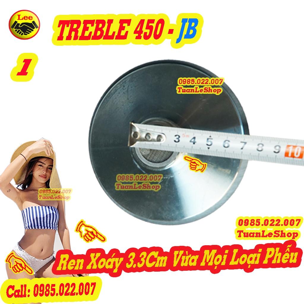 01 COMBO TREBLE 450 JB NẮP NHÔM TRẮNG REN XOÁY – Giá 1 LOA 450 J B L TRẮNG REN XOÁY + PHỄU 11X28 + TỤ 2,2