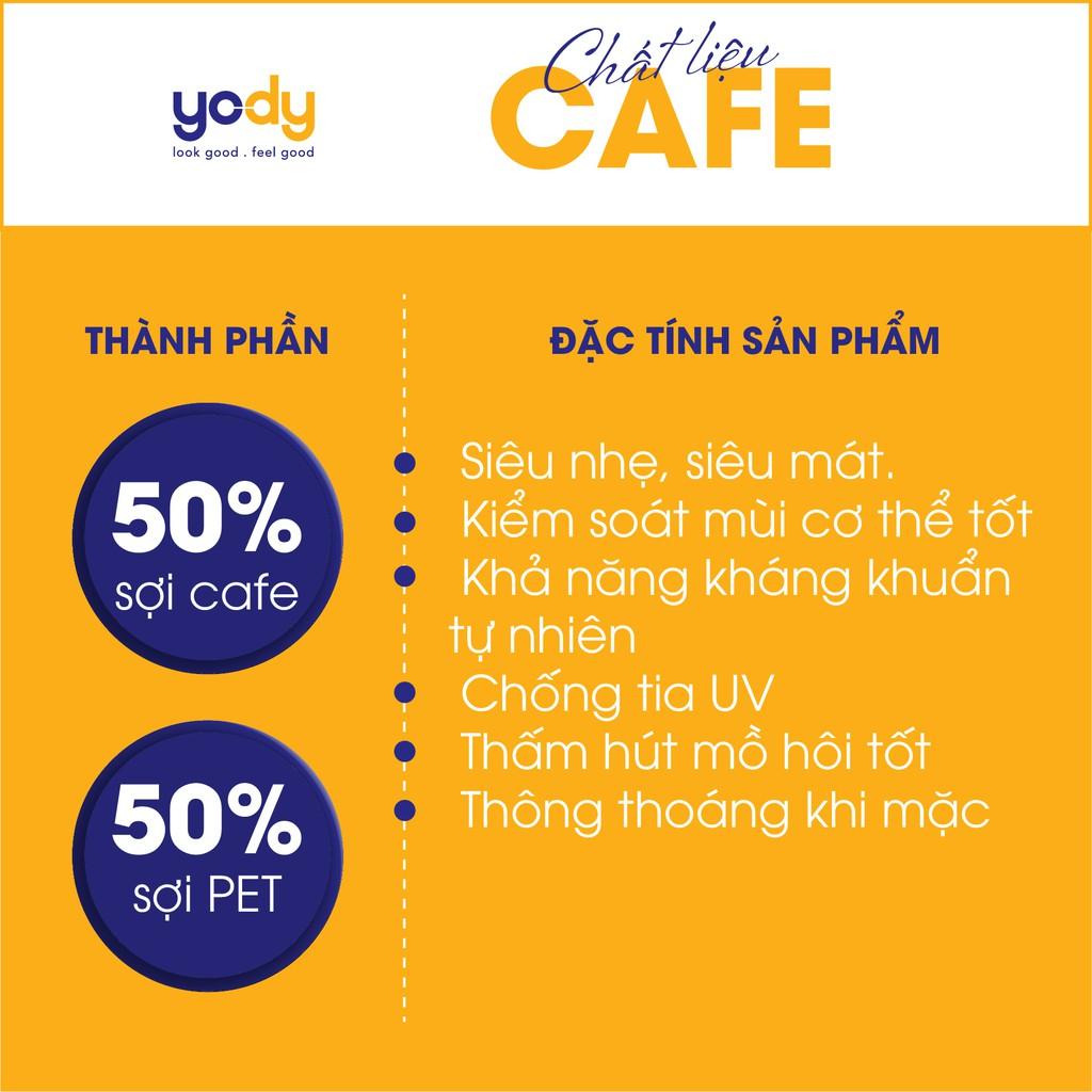 Áo thun phông trẻ em YODY chất vải mềm mịn thoáng khí thoải mái vận động APK5179