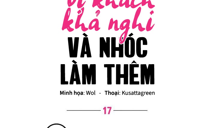 vị khách khả nghi và nhóc làm thêm chapter 17 36