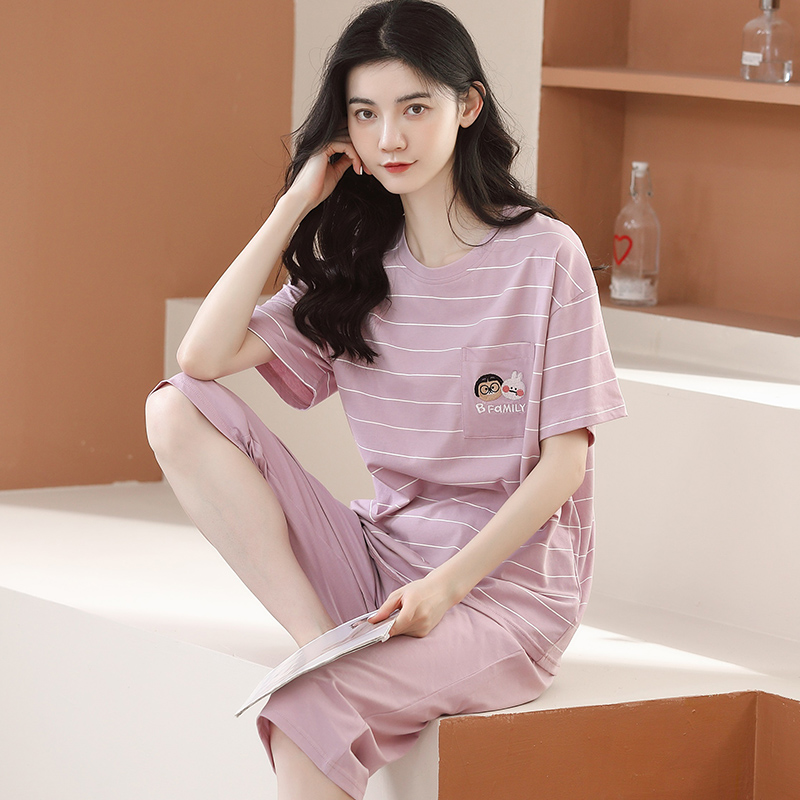 Quần áo mặc nhà cotton 5655