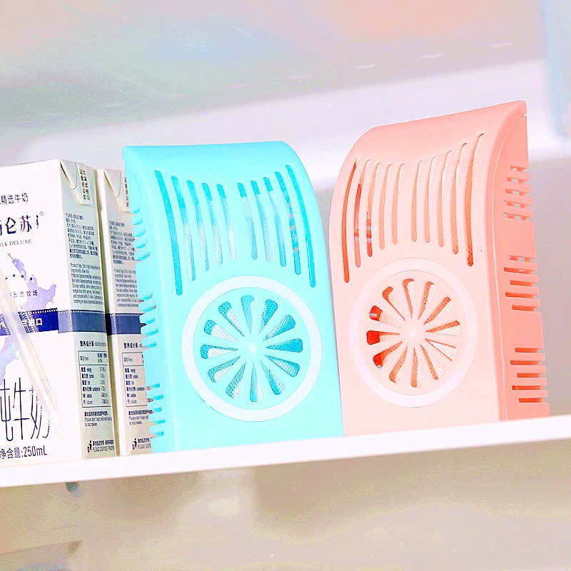 Combo 2 hộp khử mùi tủ lạnh, Hộp khử mùi tủ lạnh - than hoạt tính diệt khuẩn tiện dụng, Hộp Tinh Thể Nano Khử Mùi