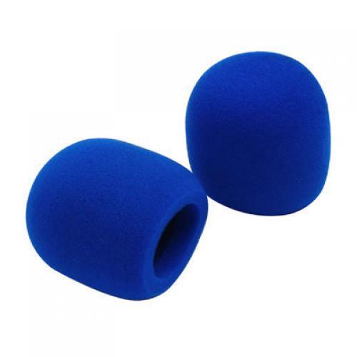 4-6pack 2PCS Blue Microphone Foam Cover