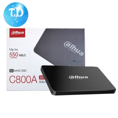 Ổ cứng SDD Dahua 256GB C800A 550Mb/s - Hàng chính hãng Nam Thành phân phối