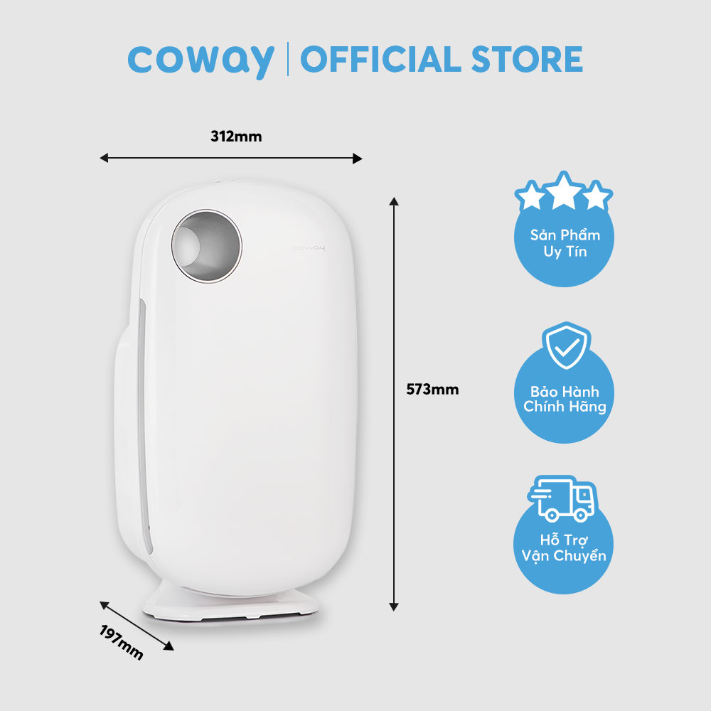 Máy lọc không khí Coway Aires AP-0509DH - Hàng chính hãng