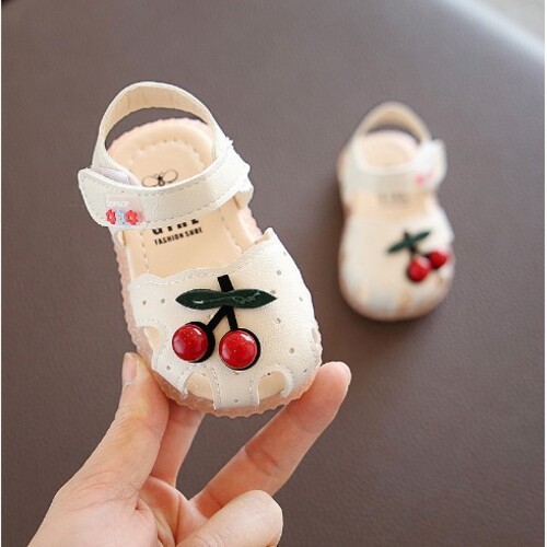 Giày cho bé gái đế sandal có quai hậu êm chân chống trượt