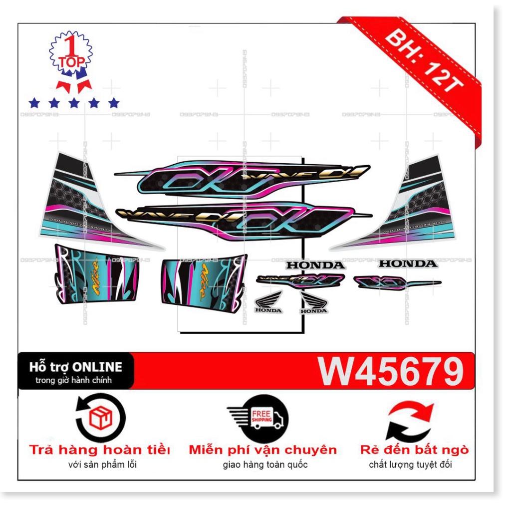 Tem rời dành cho wave a 110 7 màu