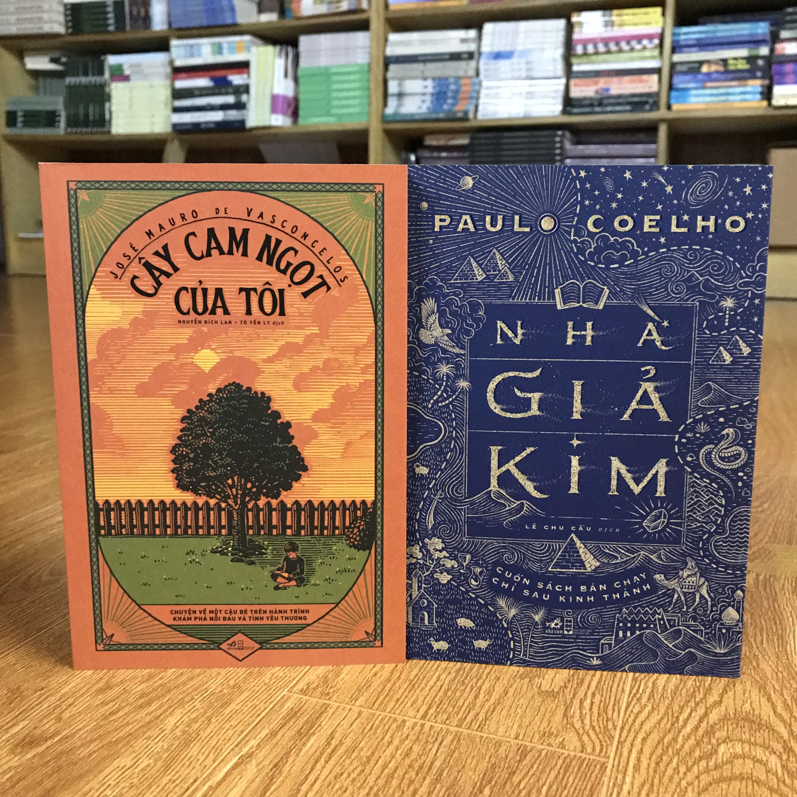 Hình ảnh Combo sách văn học Brazil: NHÀ GIẢ KIM (PAULO COELHO) + CÂY CAM NGỌT CỦA TÔI (JOSÉ MAURO DE VASCONCELOS)