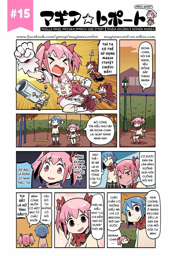 magiareport - mahou shoujo madoka magica side story [magia record] senden manga chapter 8 8