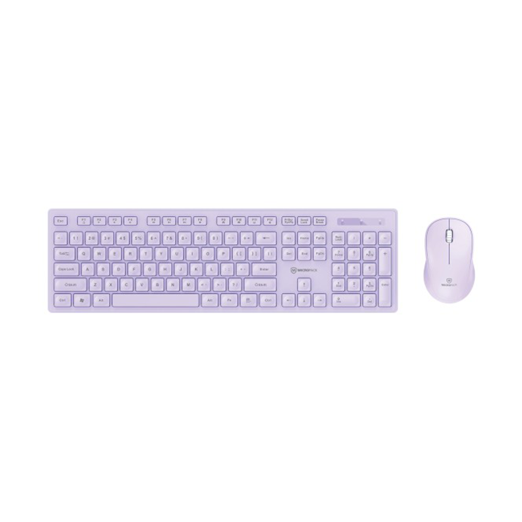 Bộ bàn phím chuột không dây MicroPack iFREE LITE 2 KM-237W - Hàng Chính Hãng