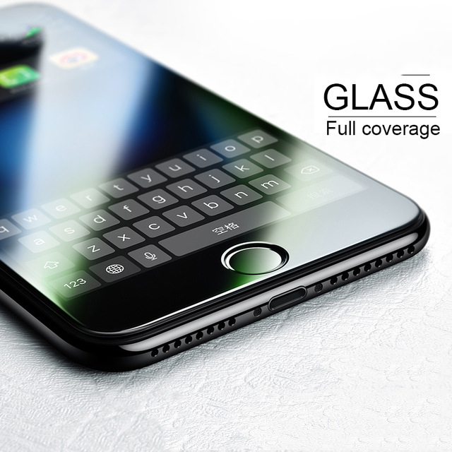 Miếng dán kính cường lực Full 10D cho iPhone 7 Plus / iPhone 8 Plus Hiệu Vmax - Hàng chính hãng