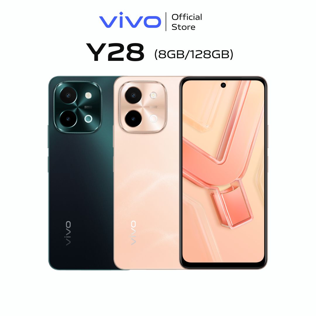 Điện thoại vivo Y28 (8GB+128GB) - Hàng chính hãng - 1 Đổi 1 tháng đầu tiên - Bảo hành 12 tháng