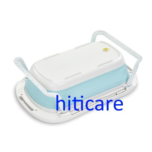 CHẬU/THAU TẮM LỚN GẤP GỌN - KÈM PHAO CHO BÈ CƯNG CỦA BẠN 85 * 53 * 25 cm