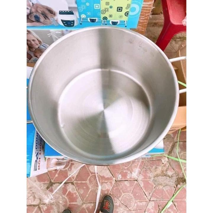Nồi Luộc Gà INOX Đông Á Nắp Kính 28CM