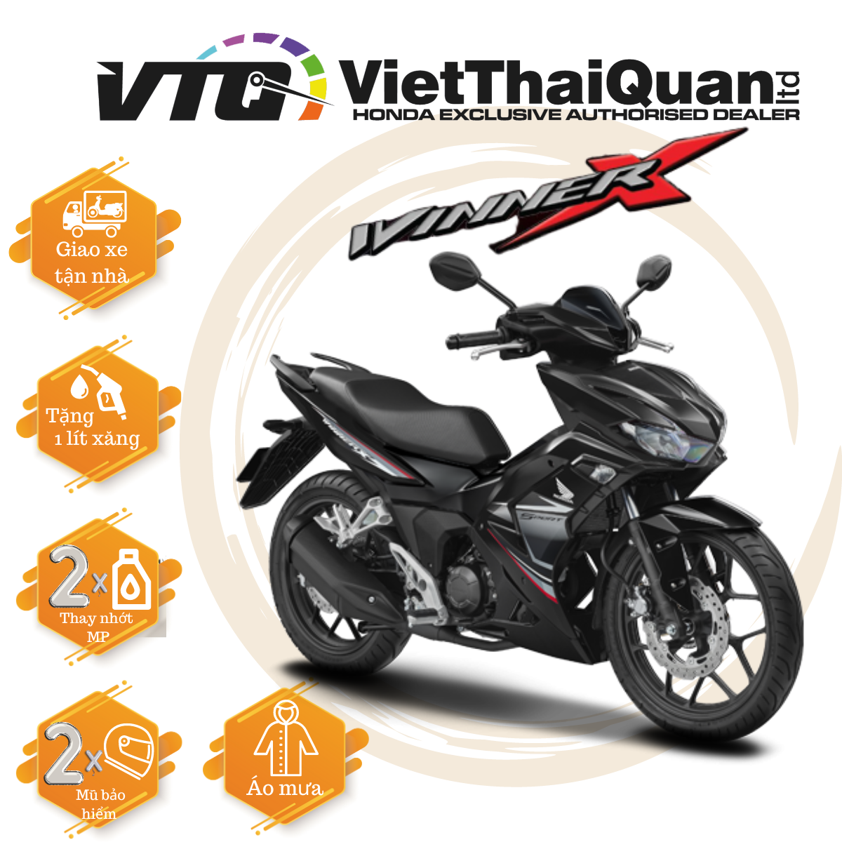 Xe máy Honda WINNER X 2023 (Phiên bản tiêu chuẩn)