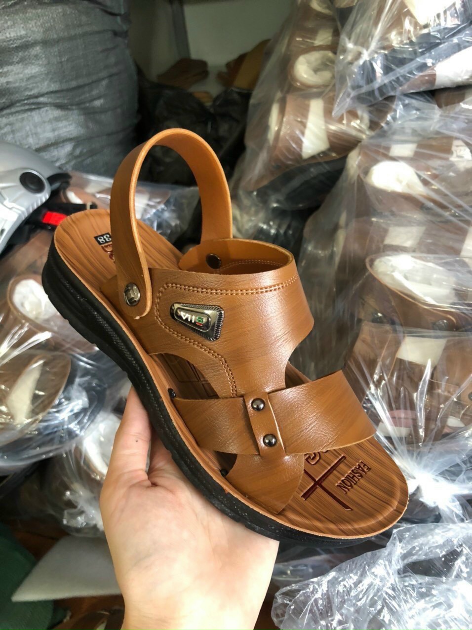 Dép sandals da nam cao cấp