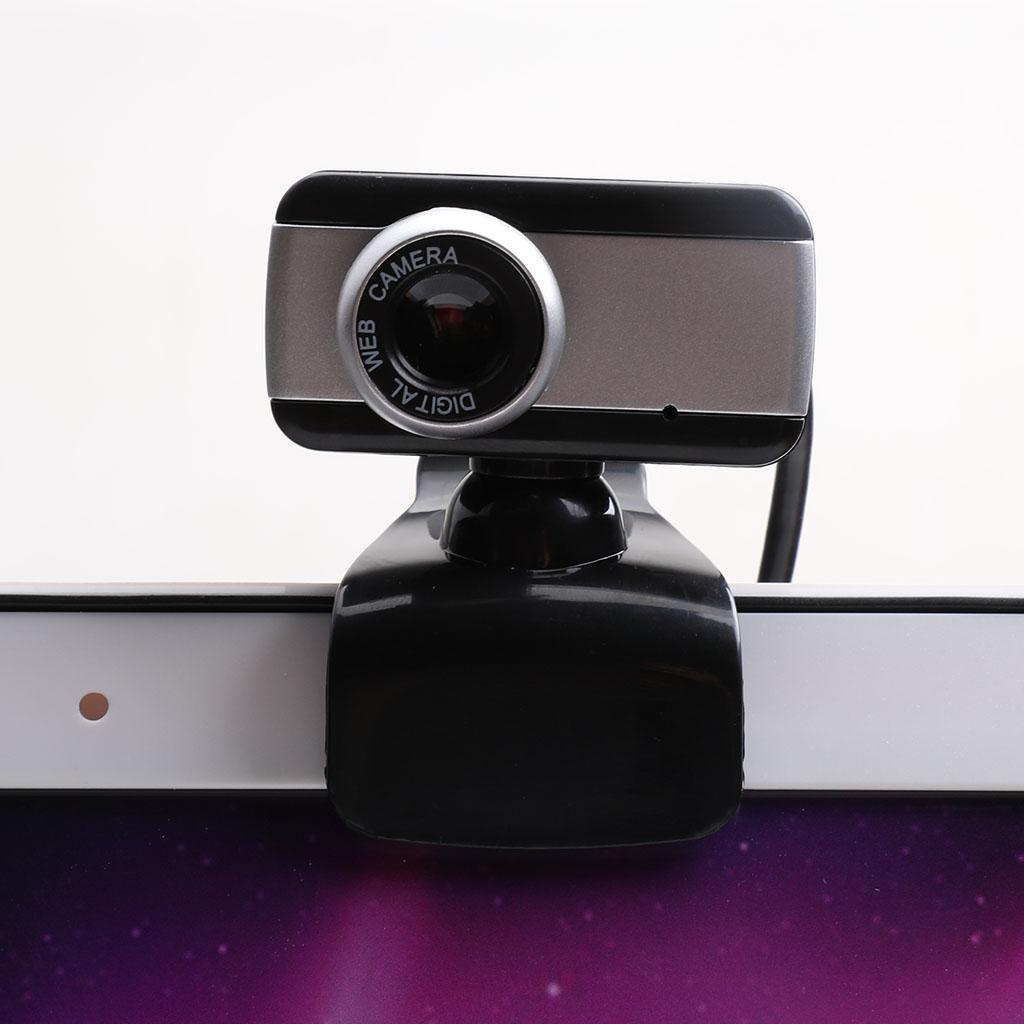 2pcs Web Camera 0.3MP Clip Style USB Webcam For PC Laptop Desktop Computer