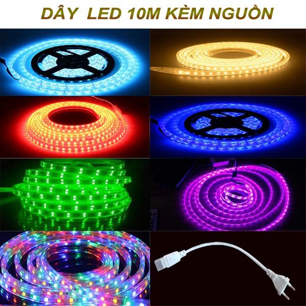 Bộ 10m Led Dây 2835 Kèm Nguồn