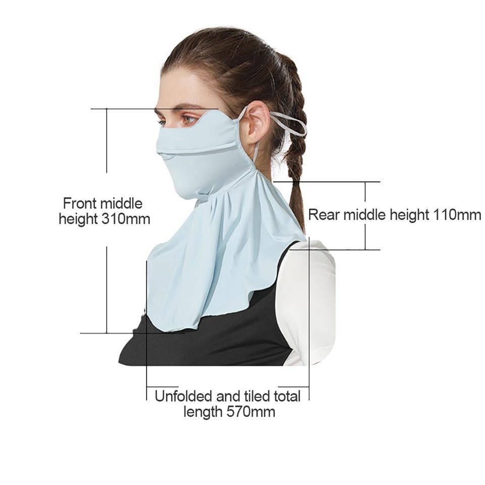 Khẩu trang chống nắng bảo vệ da thoáng khí thân thiện với làn da
