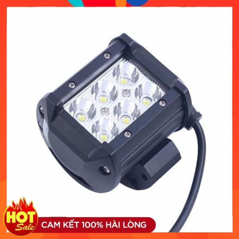 Đèn led trợ sáng C6 18w (sáng trắng) TL 362 tặng  bộ 4 miếng dán chống xước tay cửa xe ô tô TL 239