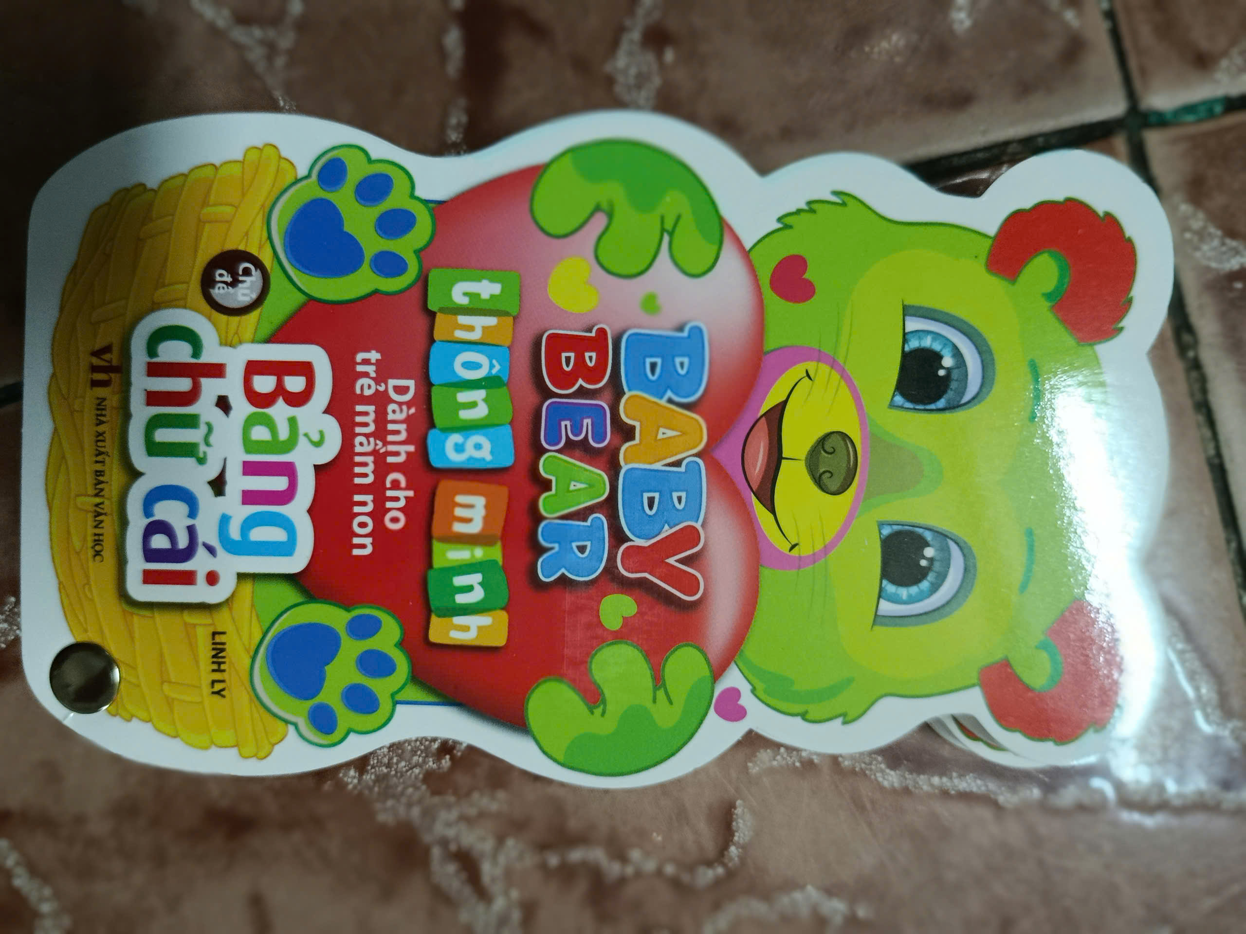 Bộ Baby Bear Thông Minh Dành Cho Trẻ Mầm Non - Bộ 6 Cuốn + Tặng Sticker Ngẫu Nhiên