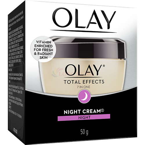 Kem dưỡng da ban đêm Olay Total Effects 7 in One Night Cream (50g) - Hàng chính hãng
