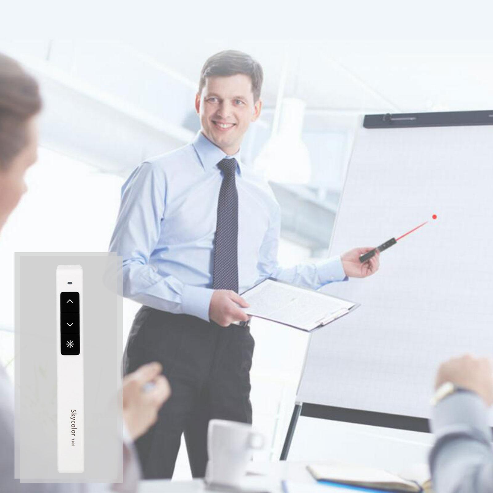 Wireless Presenter PPT Demonstration Clicker Laser Pointer for Meeting